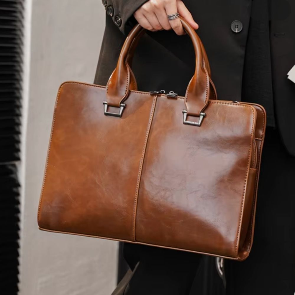 Porte Document Cuir Femme