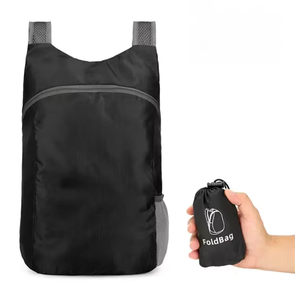 Outplea Sac à Dos Pliable 18L - Léger Imperméable Pour Voyage, Sport Et Quotidien