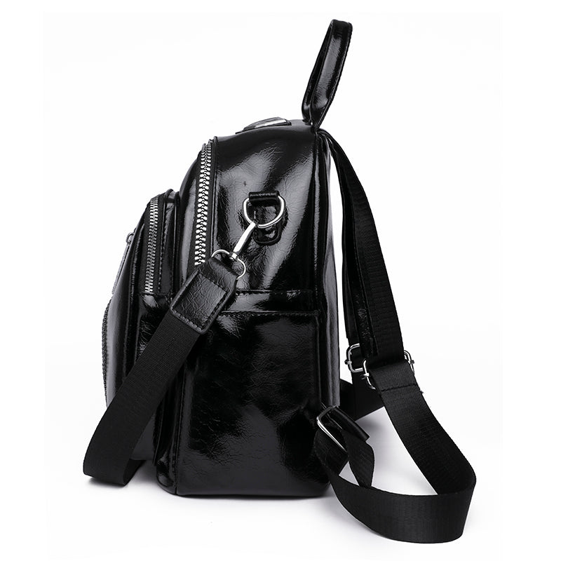 Sac à Dos Multifonction en Cuir pour Femme
