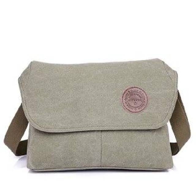 Cartable Ecole Vintage à Bandouliére en Toile