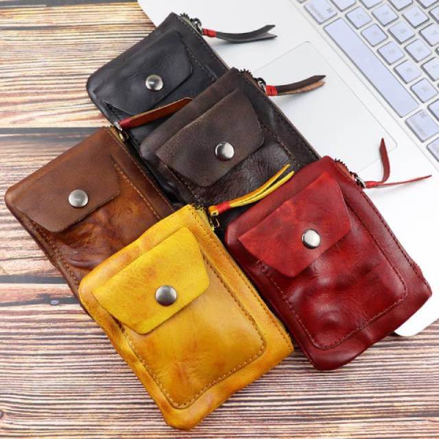 Porte-monnaie Vintage pour Clés et Cartes