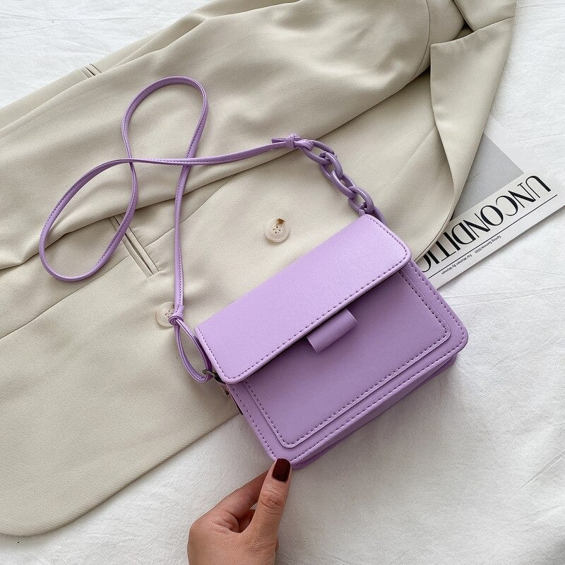 Sac à Main Bandoulière avec Chaîne