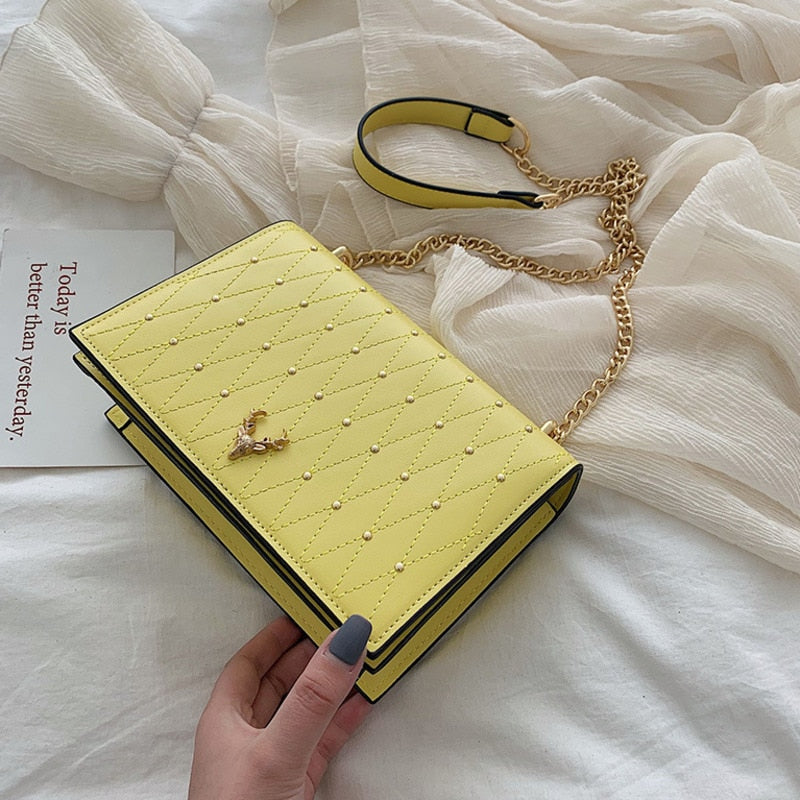 Sac Bandoulière Chaîne à Carreaux