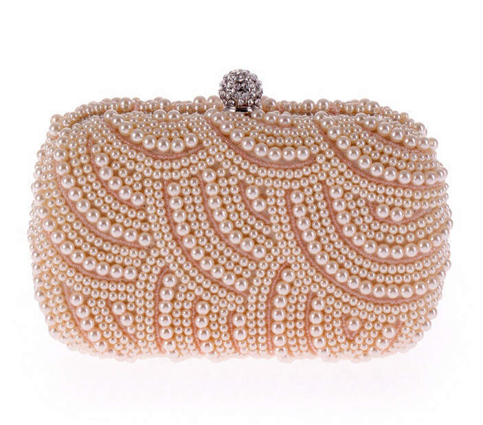 Sac Pochette de Luxe en Perles
