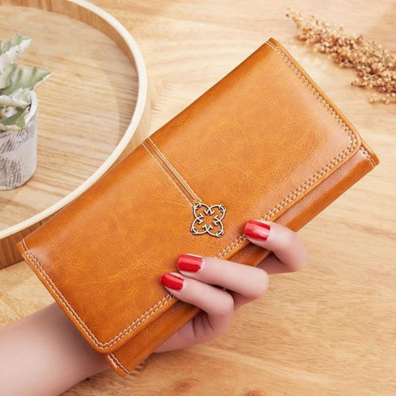 Portefeuille Long et Vintage Chic pour Femme