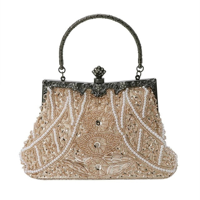 Sac à Main de Luxe Pochette Soirée Rétro