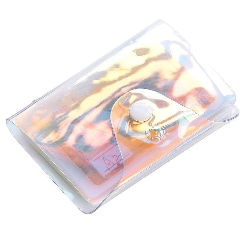 Portefeuille Transparent de Cartes Unisexe