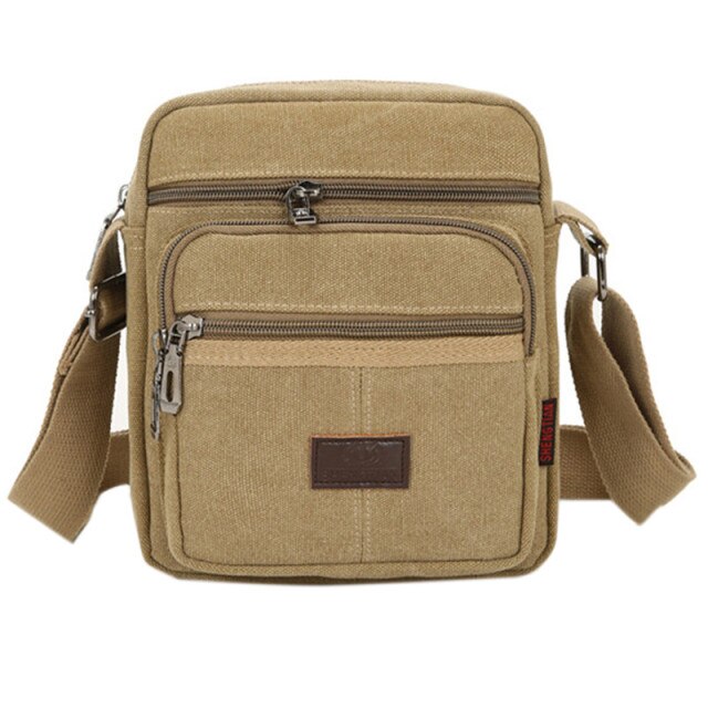 Sacoche Petite Sac à Bandoulière en Toile