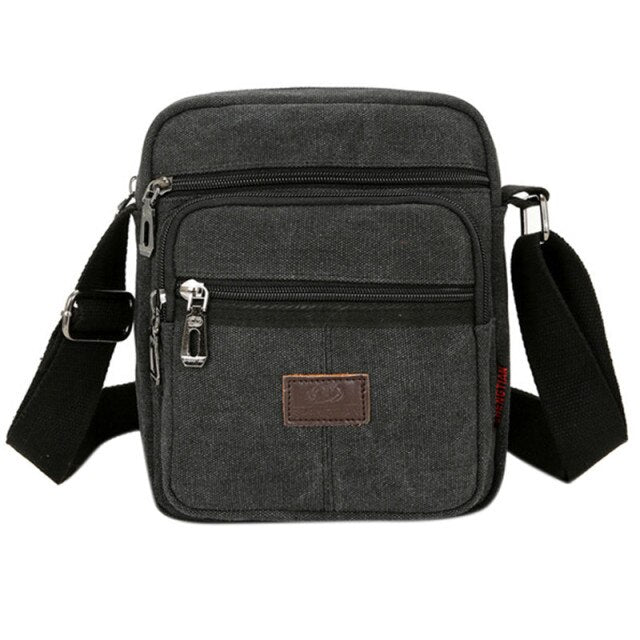 Sacoche Petite Sac à Bandoulière en Toile