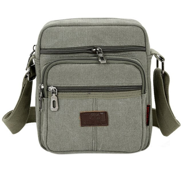 Sacoche Petite Sac à Bandoulière en Toile