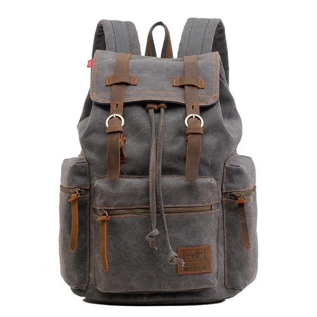 Sac à Dos Vintage en Toile pour Homme