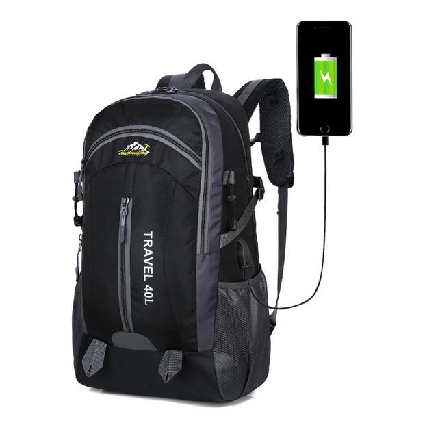 Sac à Dos de Randonnée Anti-Vol avec Port USB
