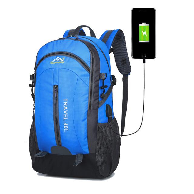 Sac à Dos de Randonnée Anti-Vol avec Port USB