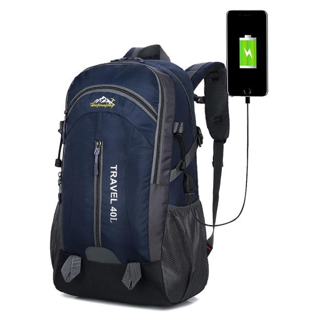 Sac à Dos de Randonnée Anti-Vol avec Port USB