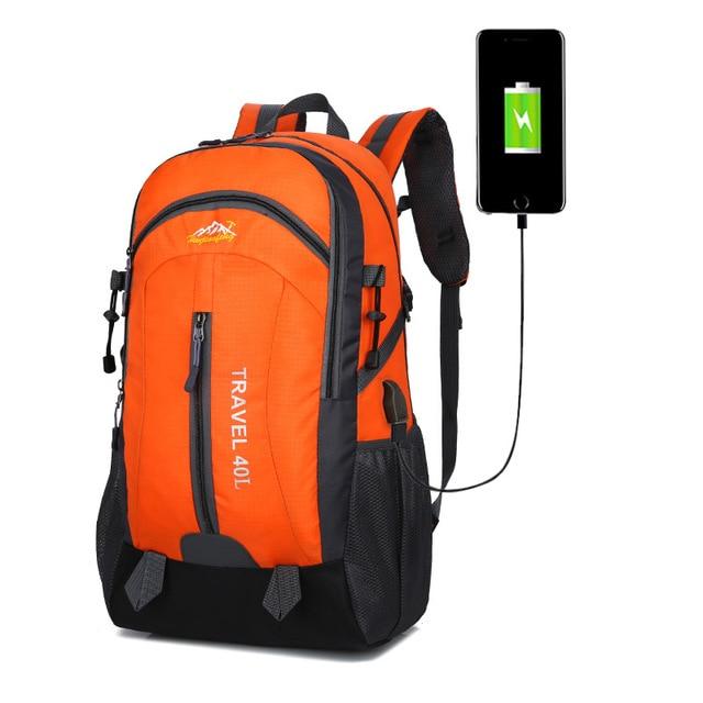 Sac à Dos de Randonnée Anti-Vol avec Port USB