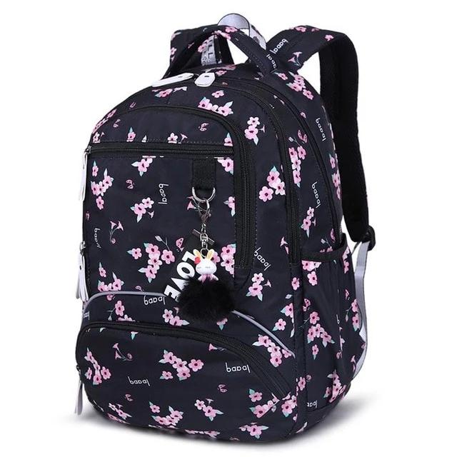 Sac à Dos Etanche Avec Motifs pour Etudiante