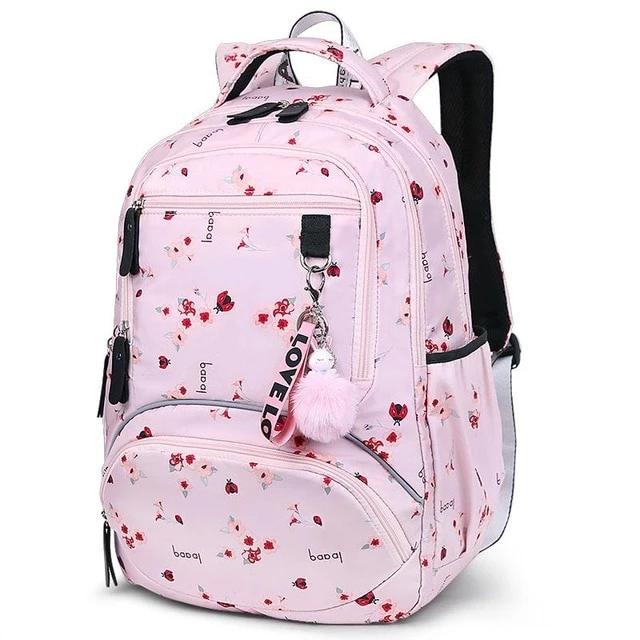 Sac à Dos Etanche Avec Motifs pour Etudiante