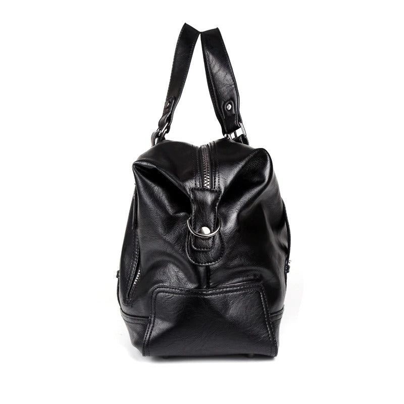 Sac de Voyage Classique en Cuir pour Homme