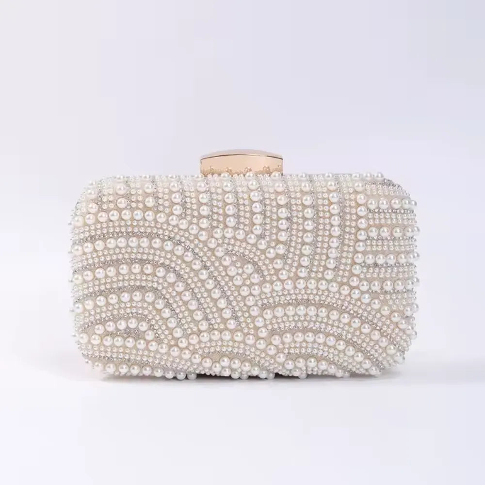 Sac Pochette de Luxe en Perles