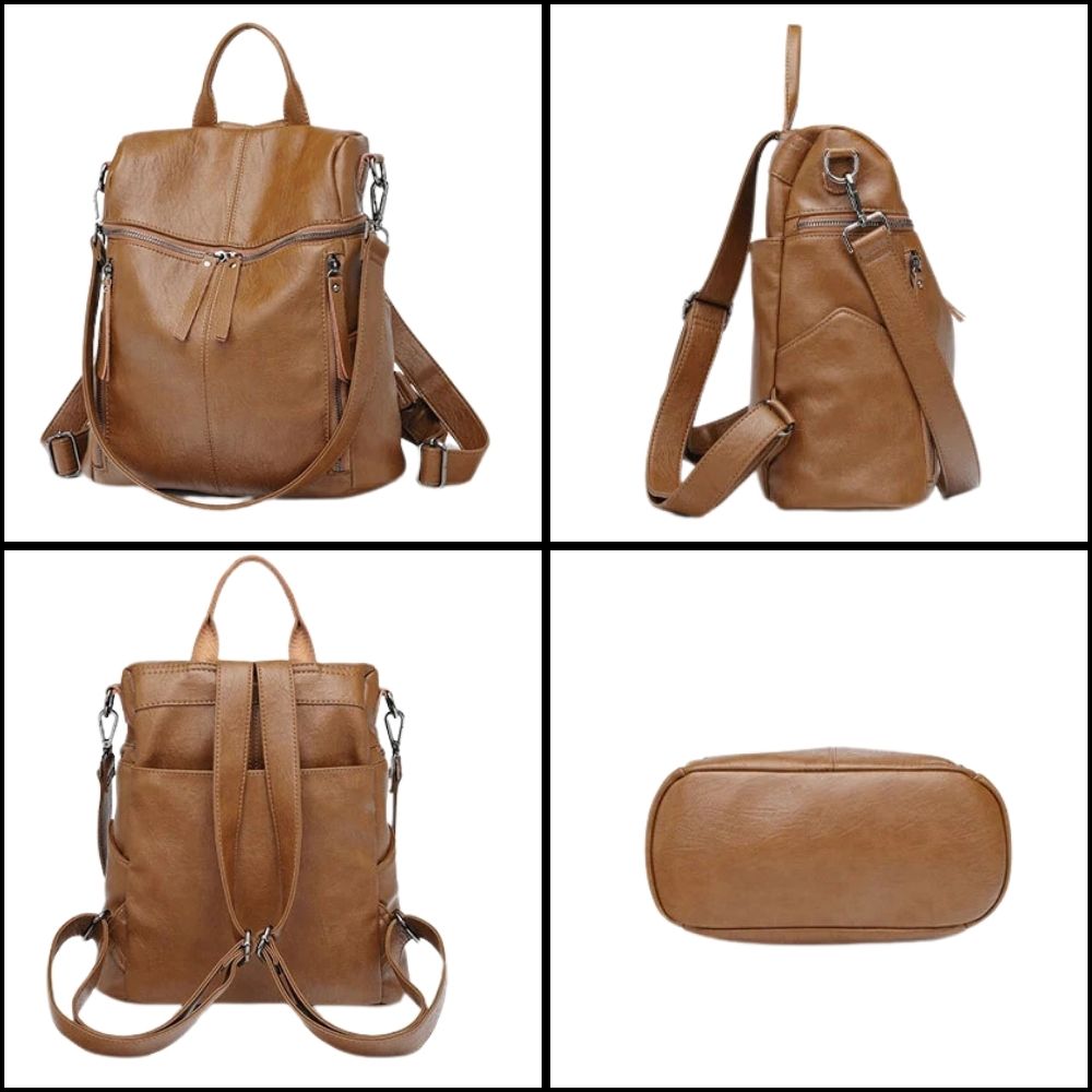Sac à Dos Vintage en Cuir