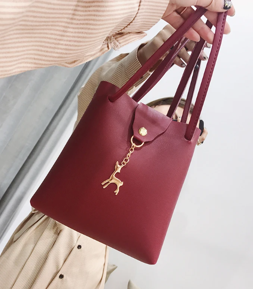 Sac Bandoulière avec Cordon de Serrage