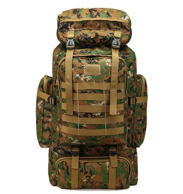 Grand Sac Dos de Montagne Militaire 80L Sac de Jour